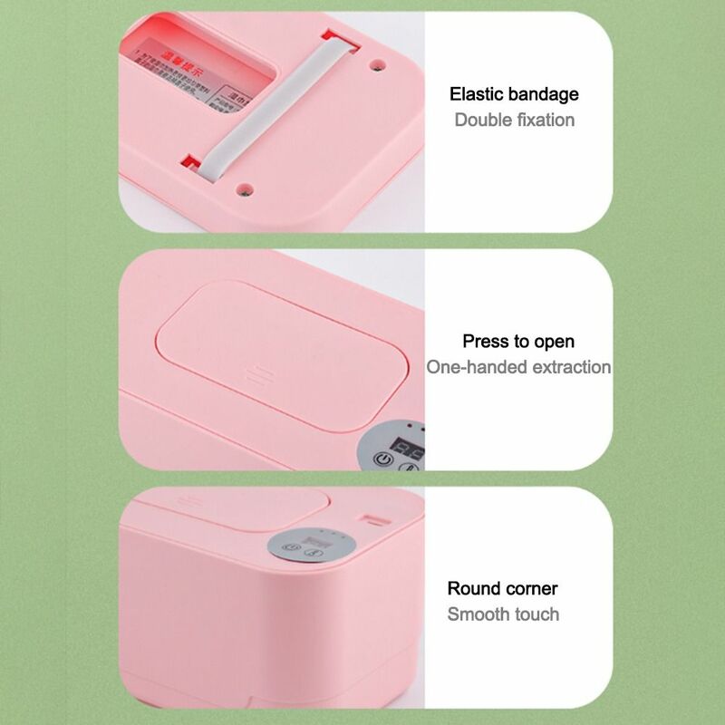 USB Baby Wipe Warmer Thermostat Temperature Keep Wipes Warm Wet Wipes Dispenser Scratch-resistant Baby Wipe Heater
