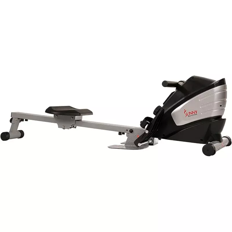 Sunny Health & Fitness máquina de remo con Rower magnético opcional o Air Rower, aplicación exclusiva SunnyFit y Smart Connectivit