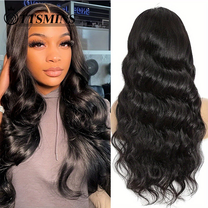 Pre Plucked Natural Hairline Long 13x6 Lace Front Human Hair Wigs Body Wave 13x4 Frontal Wig Human Hair For Women 180% On Sale