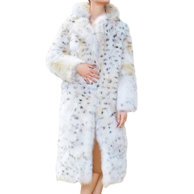 Chaqueta con capucha para mujer, abrigo minimalista de manga larga con estampado de leopardo, estilo Retro, informal, a la moda, novedad