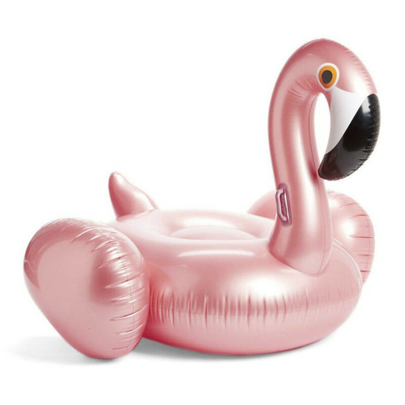 Thickened Flamingo Floating Drain on inflatable water toys Flamingo Floating Row Swimming Ring Inflatable Toy