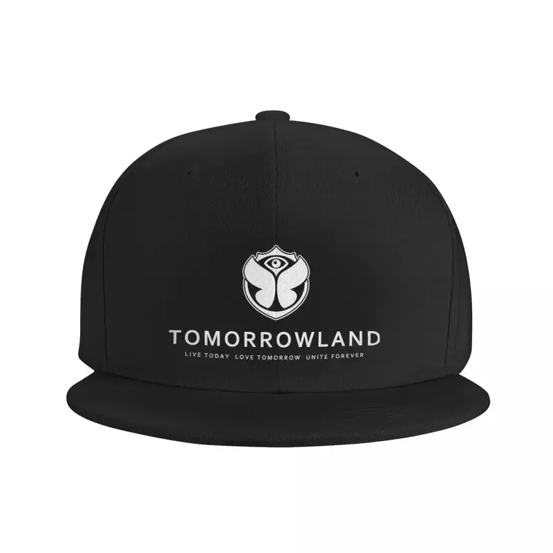 Tomorrowland-gorra de béisbol personalizada para hombres y mujeres, gorro de Hip Hop, Snapback plano, Festival de música de baile electrónico belga, ropa de calle