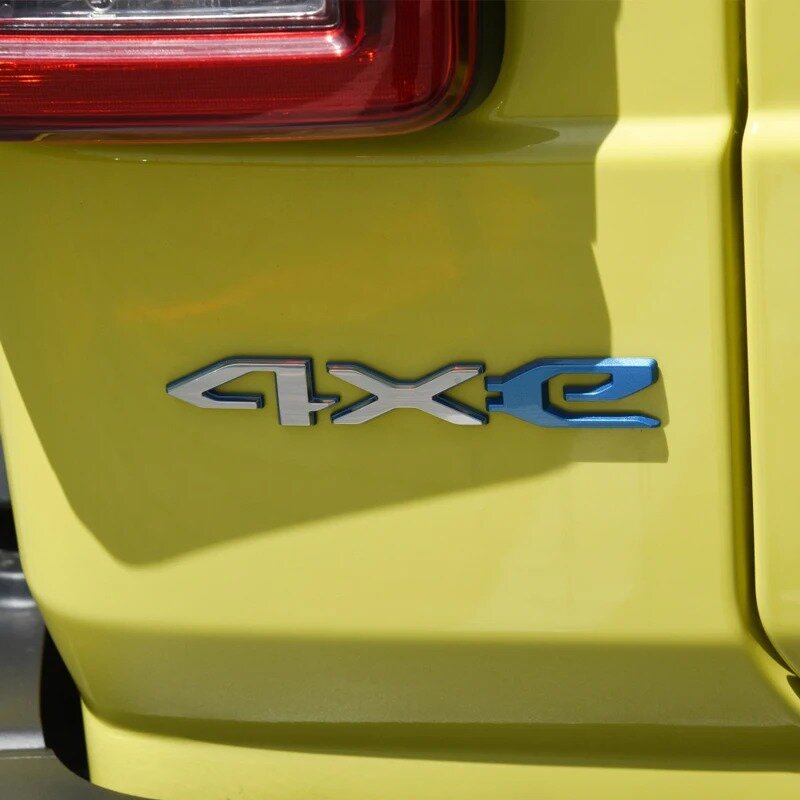 Insignia de guardabarros lateral para coche, calcomanías con logotipo 4xe para Jeep Wrangler Grand Cherokee Compass Renegade, accesorios de estilo