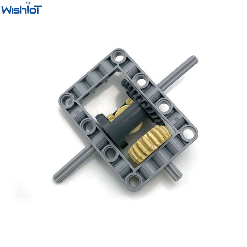 Hoge-Technic Onderdelen Differentieel Mechanisme Versnellingsbak Gat Arm Beam Diy Accessoires Compatibel Met Legoeds Bouwstenen 62821