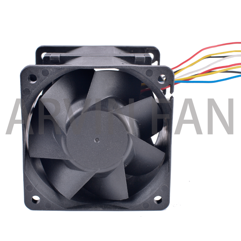 Koelomwenteling PSD1206PWB1-A 6Cm 6060 60X60X60Mm 12V 2. 5a 30W Dubbele Kogellager Dubbele Motor Grote Luchtstroom Koelventilator