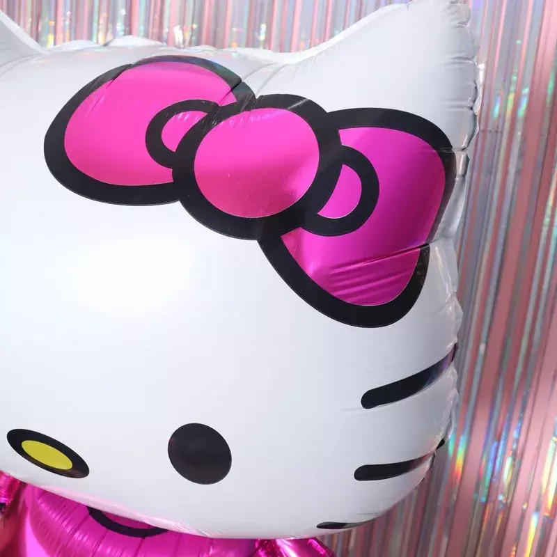 Niedliche große Sanrio Ballon Kawaii Anime Hello kitty Geburtstags feier Dekoration Jumbo Ballons schöne Puppe Foto Requisite