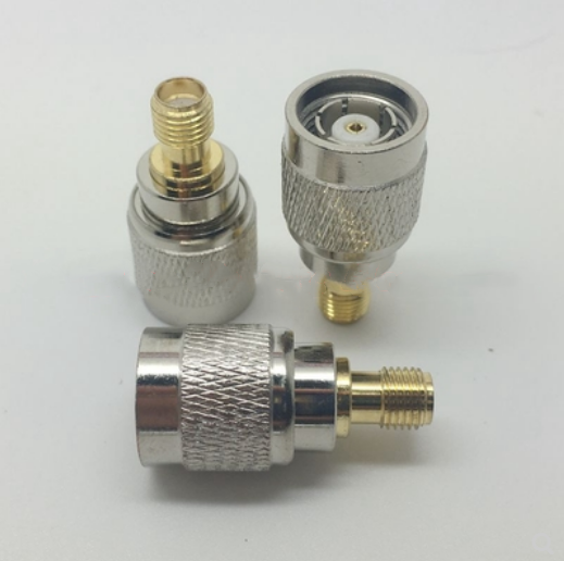 New RP TNC Male to SMA Female jack Coaxial RF adapter Connectors