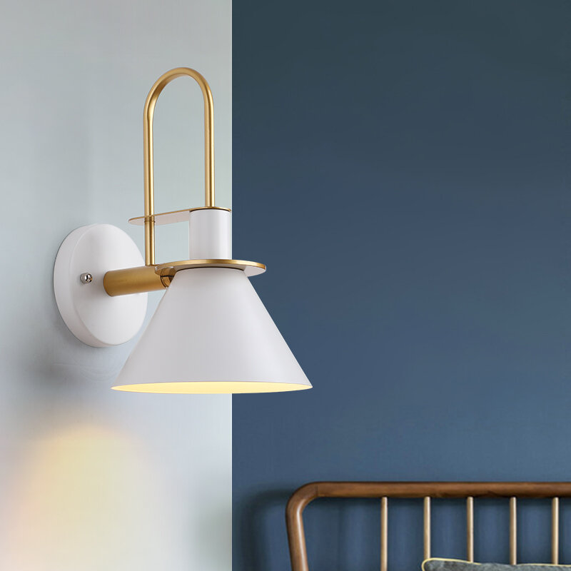 Современная простая настенная лампа для гостиной креативный фон настенный светильник для коридора настенная лампа в скандинавском стиле новая прикроватная лампа для спальни