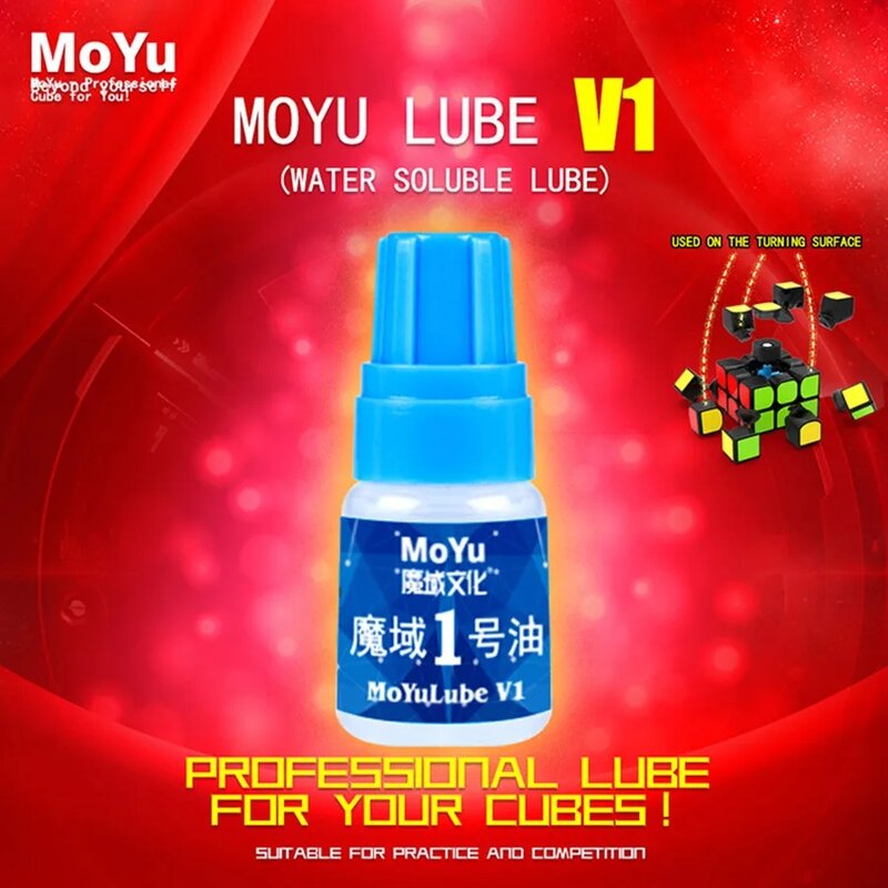Moyu / Qiyi / Stand vari lubrificante cubo magico olio lubrificante