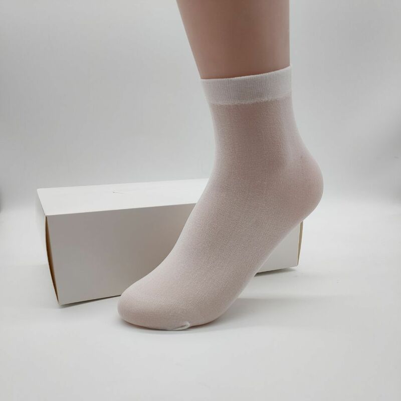 Одноразовые эластичные короткие чулки, цветные чулки, размеры 36, 60, 72, две коробки, облегающие носки для торговых центров