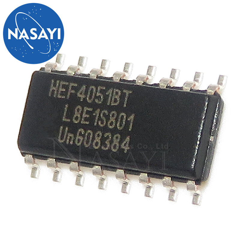 HEF4051BT SOP-14, HEF4051, HEF4051, 10 PCes