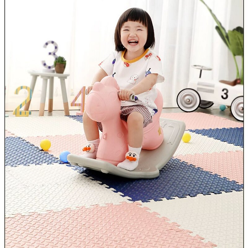 Alfombrillas de juego para bebés, estera de rompecabezas de espuma EVA, para actividades en la habitación de los niños, alfombra de suelo de enclavamiento de 30x30CM, 16 piezas