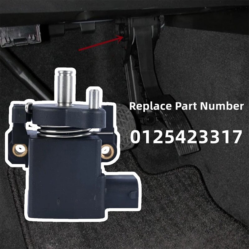 Czujnik pedału przyspieszenia zamiennik czujnik położenia przepustnicy kompatybilny z akcesoriami samochodowymi C CLK E S Class 0125423317