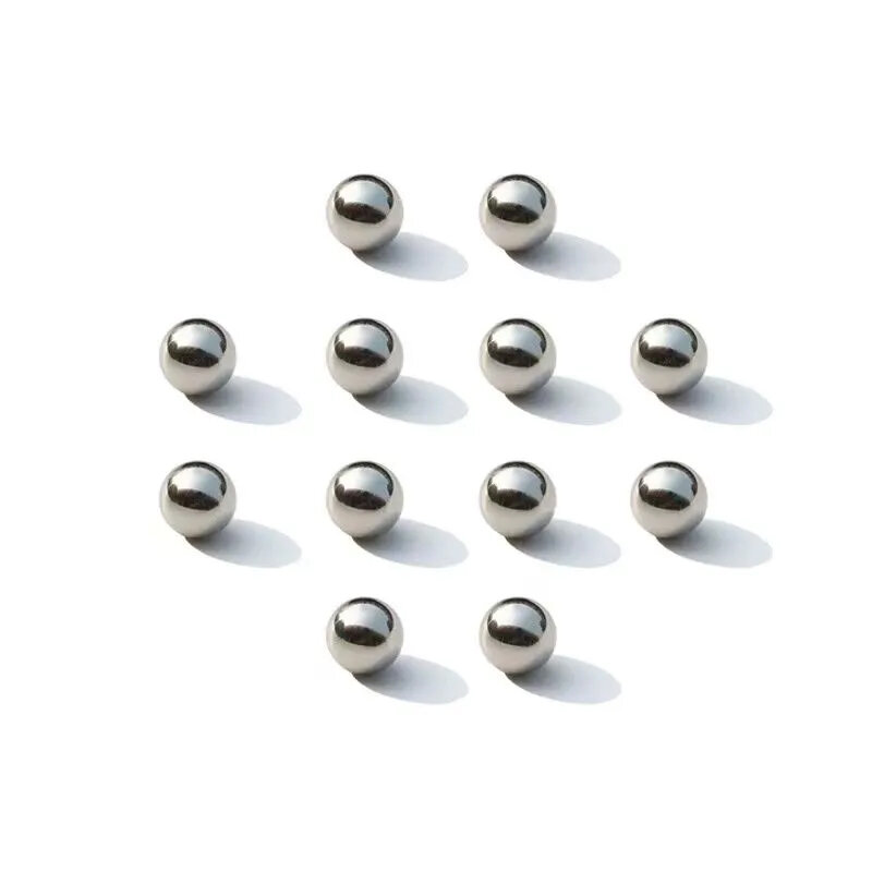 Steel Ball Projeção Tiro Acessórios, Solid Slingshot Essentials, 4-16mm