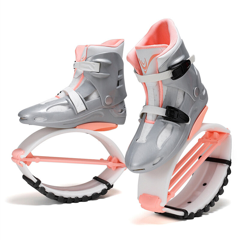 Profesjonalne buty do skakania kangura z pierścieniami 4T buty odchudzające podskakujące sportowe buty Fitness tonizujące buty na koturnie