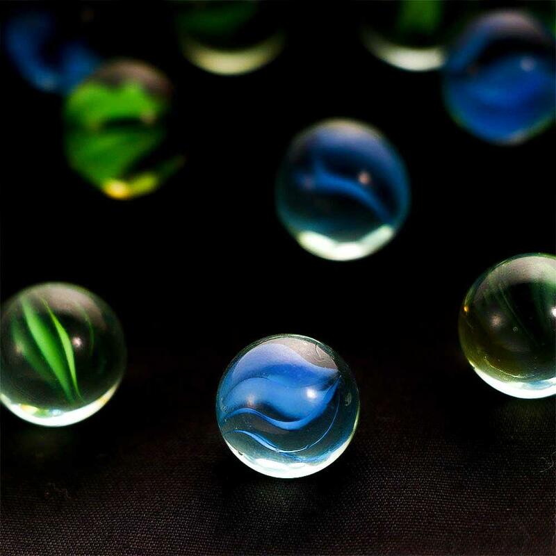 Vaso Filler Home Decor Run Game 14mm Solitaire Toy flipper Machine Beads Glass marmi che rimbalzano palla di vetro