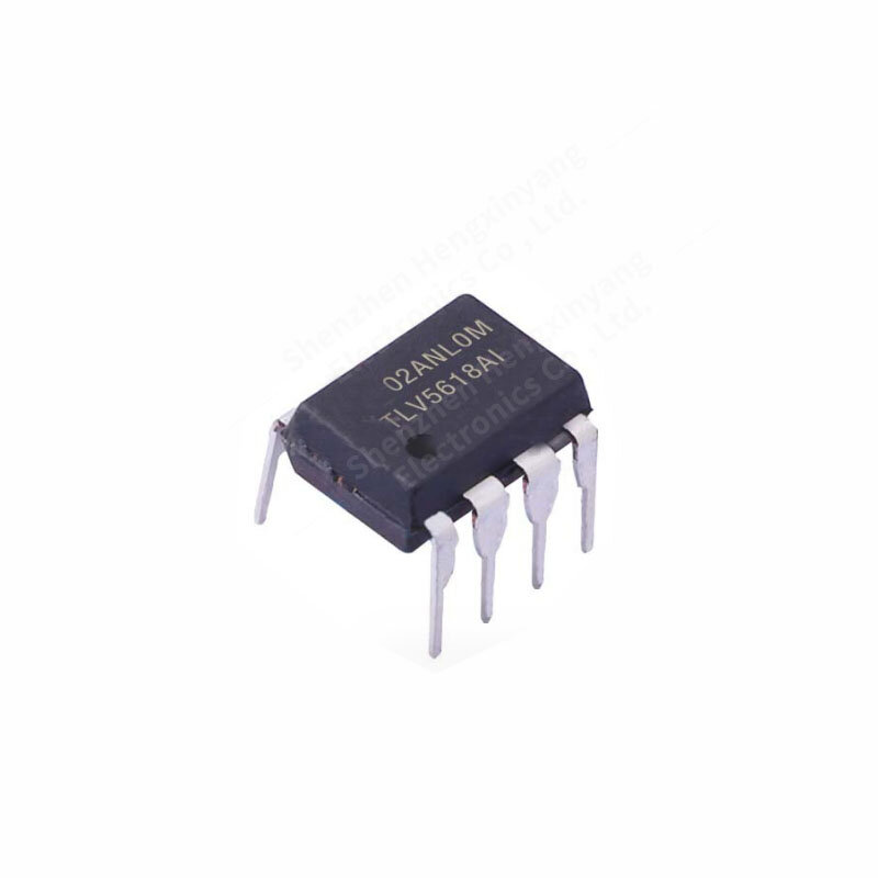 1pcs  In-line TLV5618AIP package DIP-8 digital-to-analog converter