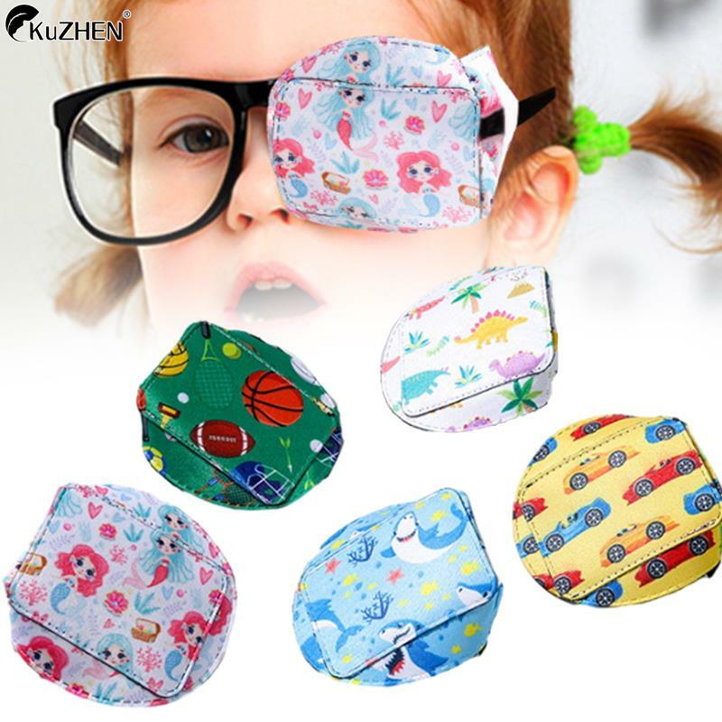1Pcs Children Health Care Kids Occlusion Medical Lazy Amblyopia Eye Patches Eyeshade For Kids Strabismus Treatment Vision Care