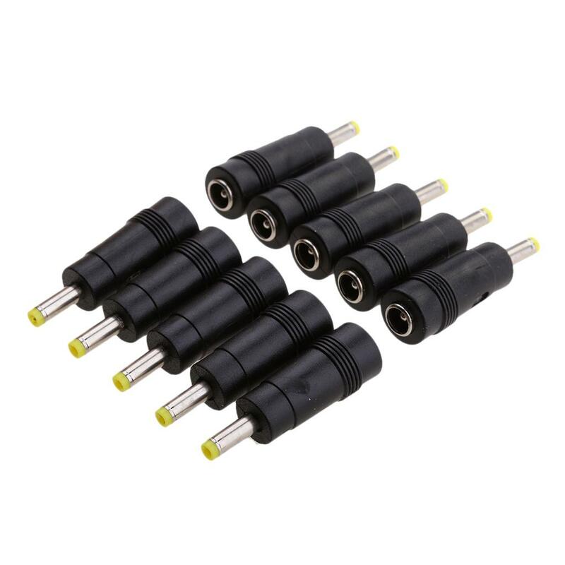 10 Pieces 5.5 X 2.1 Mm Female A 4.0 X 1.7 Mm Male DC Plug Plug Connector