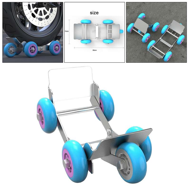 Vehicle Auto Moving Tool Manual Trailer With Universal Wheel Auto Mover