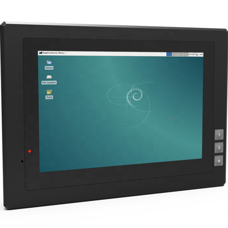 Panel Linux Industri K701 2022 Asli Tablet PC Poe Dudukan Dinding Pc Tertanam 7 "I.MAX 8 4GB RAM RJ45 GPIO RS232 4XCom Can Bus