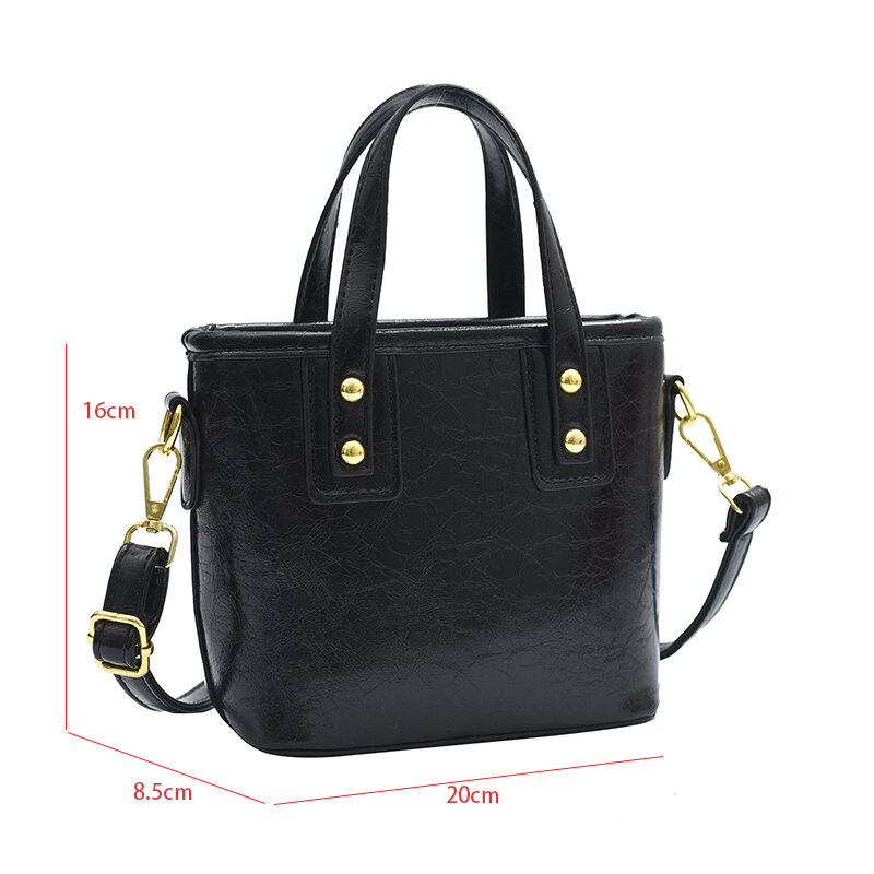 女性のための革のハンドバッグと財布,高級デザイナーのハンドバッグ,小さなバケットのショルダーバッグ,クロスボディバッグ,高品質,ファッション