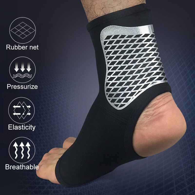 1Pc Sport Ankle Guard Brace Support Foot Ankle Corrector Pads Protection Ankle Protect Foot Sprain Prevention For Outdoor Sports