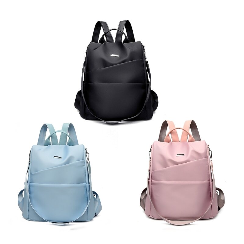 Bolsa de viagem 2023 bolsa de ombro com alça dupla bolsa antifurto para menina adolescente estudante mochila estilo coreano
