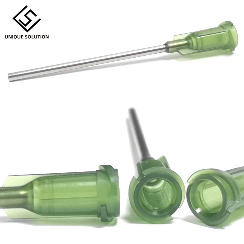 30pc注射針ヒントステンレス鋼調剤針注射器の針のヒント1.5 "14ゲージ液体ディスペンサーシリンジ