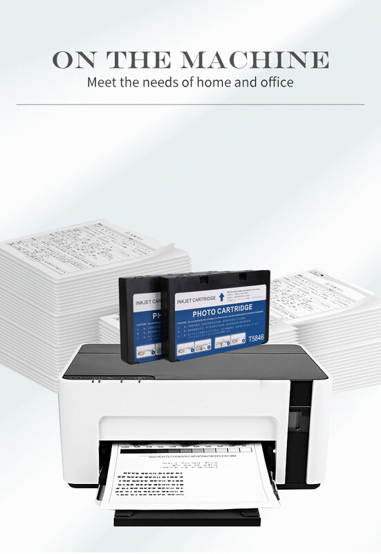 Kartrid Tinta Kompatibel T5846 untuk Printer Epson PM 225,PM 260, Flash PM 280, Pal PM 200, Show PM 300, Snap PM 240 dan PM 290