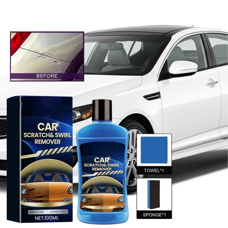 Car Scratch Remover Pasta, Fricção Composto para Carros, Water Spots Eliminator, Veículos polonês Remover, Auto Acessórios, 100ml