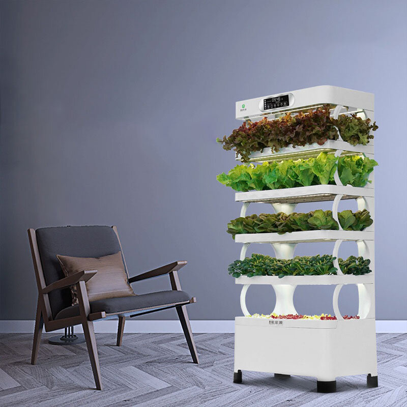 Система гидропонного выращивания растений, умная комнатная Вертикальная гидропонная башня, система аэробного сада, оборудование для садоводства