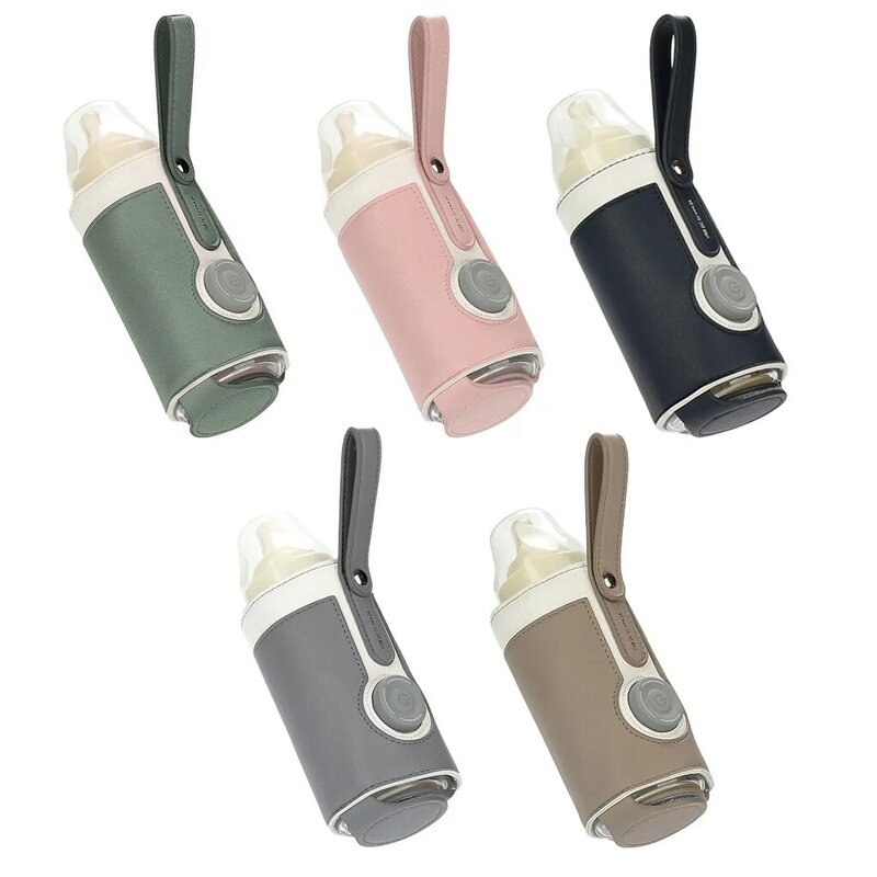 Milk Bottle Warmer Bag Adjustable Electric USB Baby Pouch Heater Travel