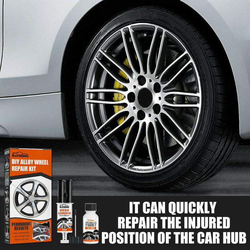Universal liga de alumínio roda carro lavável roda do carro dent scratch reparação reparação reparação conjunto ferramenta manutenção do carro ferramenta
