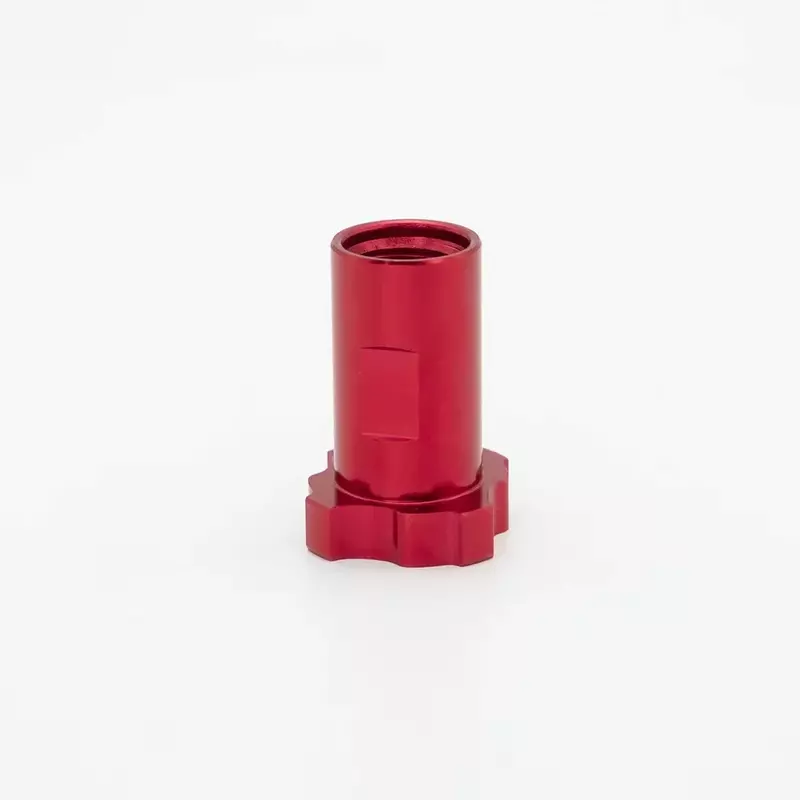 スプレーガン用スプレーガンカップアダプター、使い捨て測定カップ、サンツールアウトレット、赤、pps、16x1.5、14x1