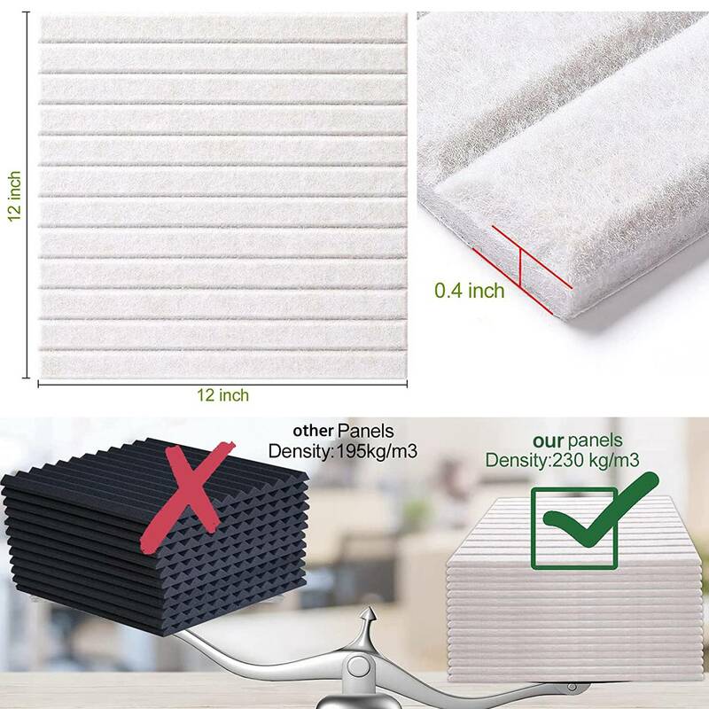 16 Pcs Pro Grade Acoustic Panels,Sound Proof Wall Panels,for Studio Absorbs Sound and Eliminates