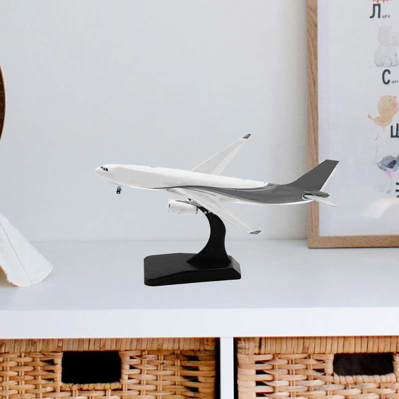 Soporte de exhibición de modelo de avión de 2 piezas, soporte de exhibición para decoración, soportes de Monitor de plástico, exhibición de avión de juguete