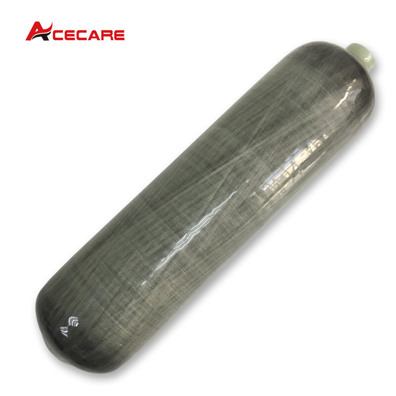 Tanque do mergulho autônomo de ACECARE, cilindro da fibra do carbono, CE 300Bar, 4500Psi, 3L