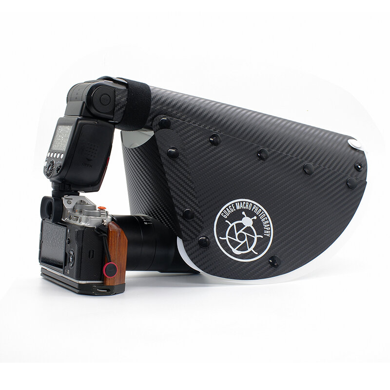 Diffuser Flash Universal Softbox reflektor Speedlight aksesoris kamera Snoot untuk perekaman lensa makro, guage-ditingkatkan