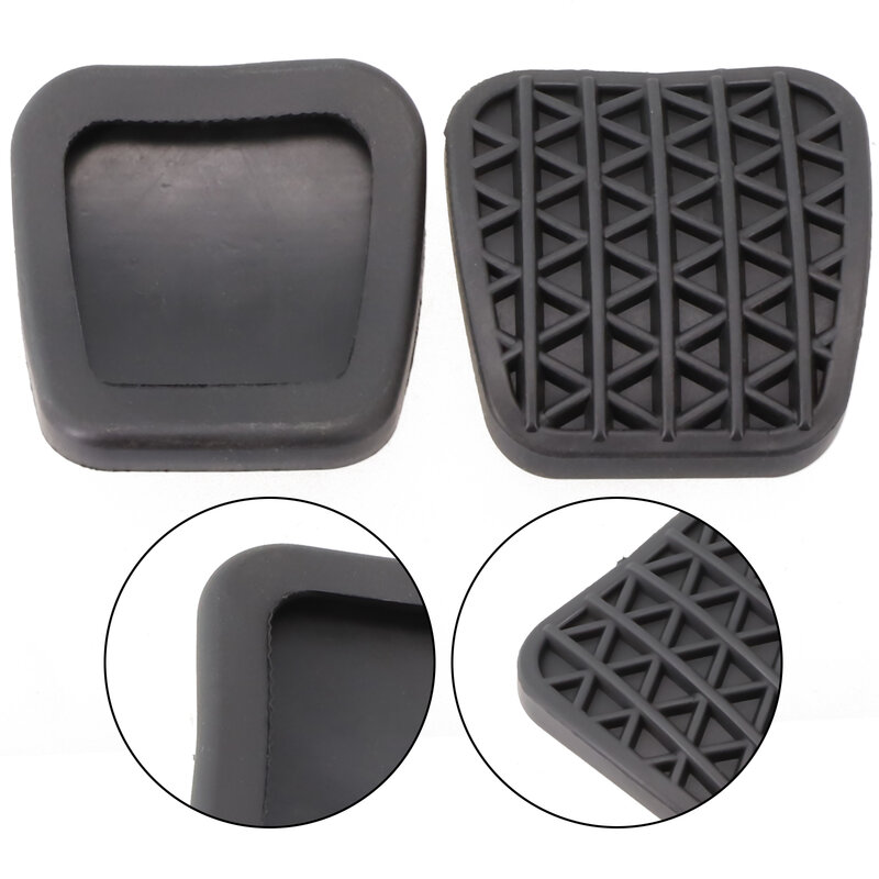 Almohadilla de goma para Pedal de freno, accesorio de alta calidad y duradero, 2 piezas, 90498309