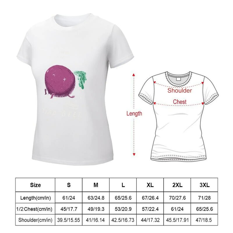 dead beet T-shirt summer top aesthetic clothes Women's tops