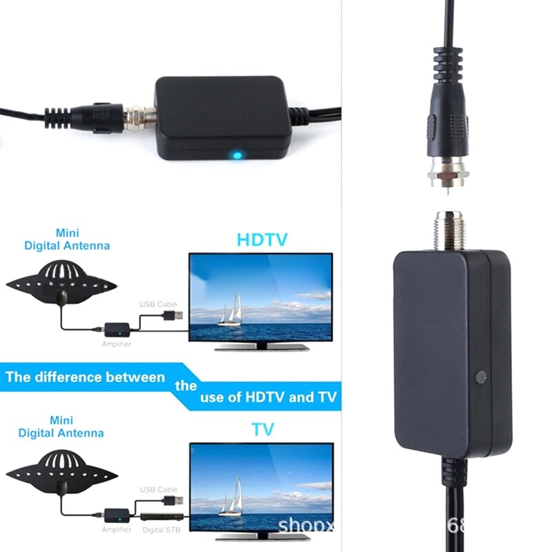 Deve avere l'amplificatore dell'antenna TV connettore di alimentazione USB puntelli Dropship