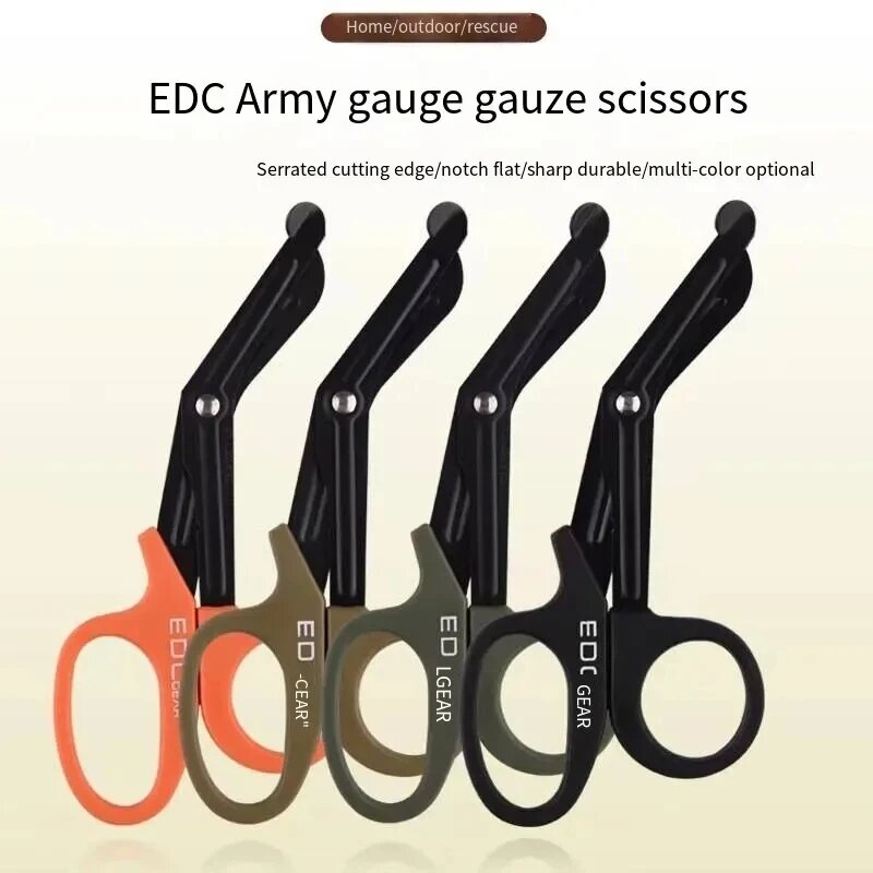 18.5cm EMT Trauma Bandage Shears Medical Scissors Emergrncy EDC Outdoor Gear Tactical Rescue First Aid