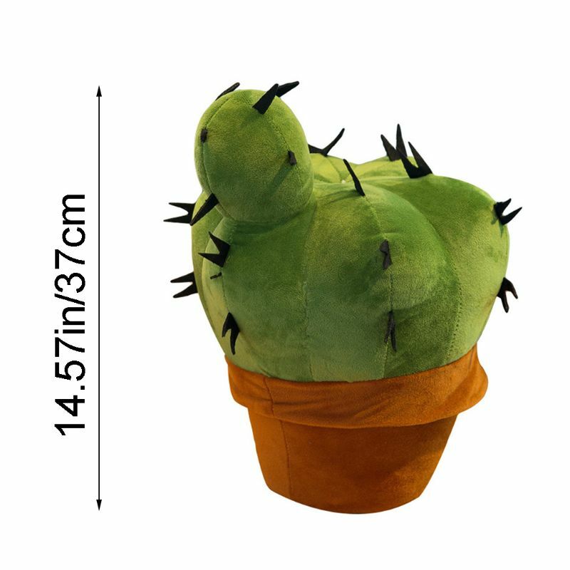 Urocza miękka zabawka roślina kaktus dla lalki, niezapomniane ciepłe najcenniejsze świąteczne prezenty urodzinowe dla dzieci