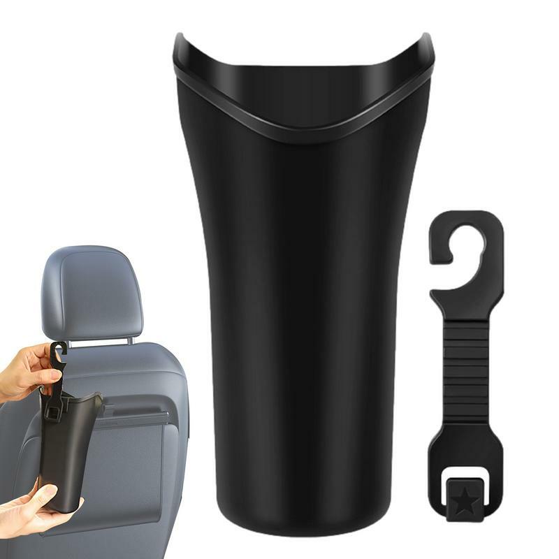 Multi-Funcional Umbrella Holder com Car Seat Encosto de Cabeça Gancho, Carro Lixo Pode, Auto Umbrella Holder