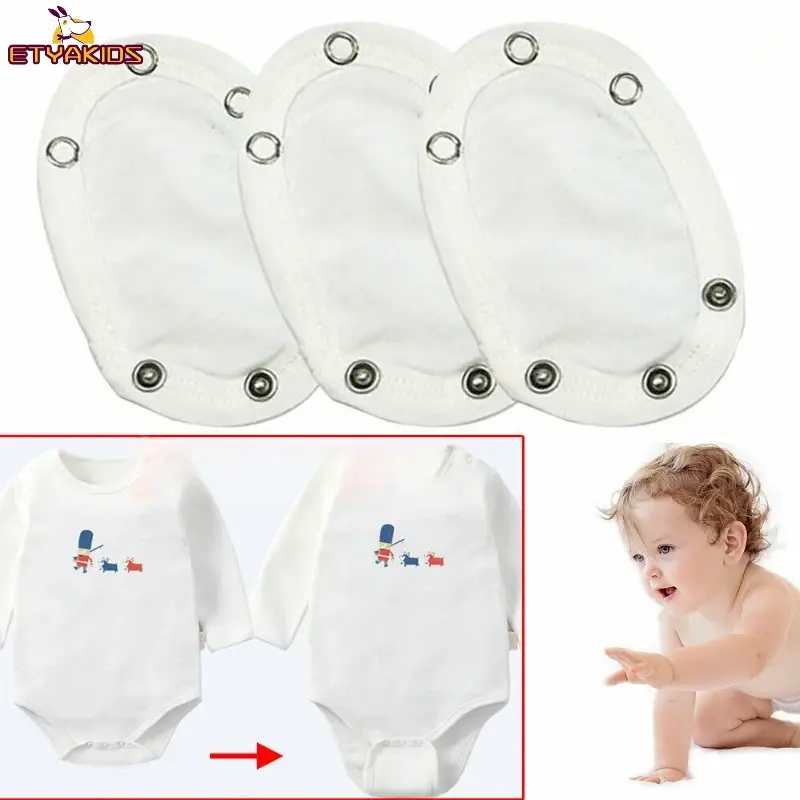 Baby Super Utility Bodysuit Jumpsuit Diaper Romper Lengthen Extend Film Baby Boys Girls Kids Romper Partner Changing Pad Cover