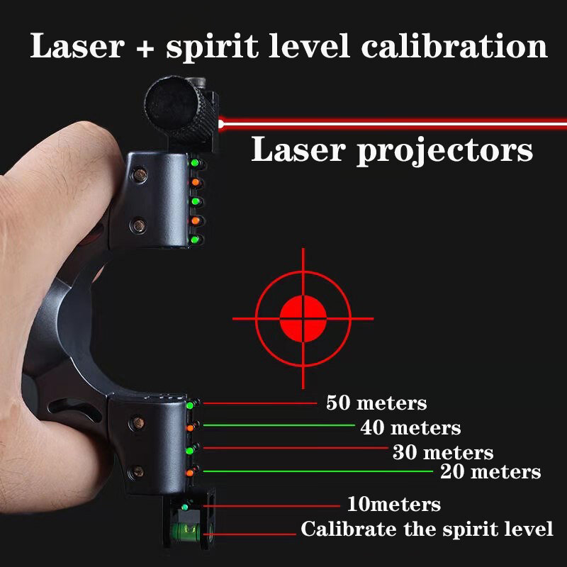 Outdoor Laser infravermelho Sling Tiro, Tiro Slingshot, Enviar Muzzles, 98K