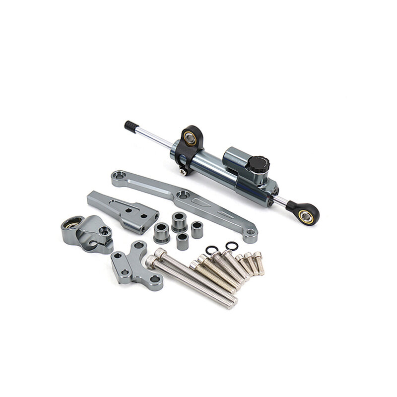 Kit de montaje de soporte de amortiguador de dirección ajustable de aluminio CNC para Honda CB650R CB 650R CB 650R 2018 2019 2020 2021