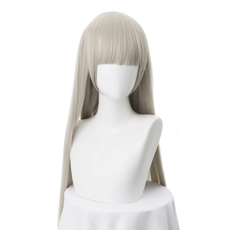 Парик Kakegurui momobami Raika для косплея, длинные прямые термостойкие синтетические волосы для женщин, парик для костюма из аниме, шапочка для парика