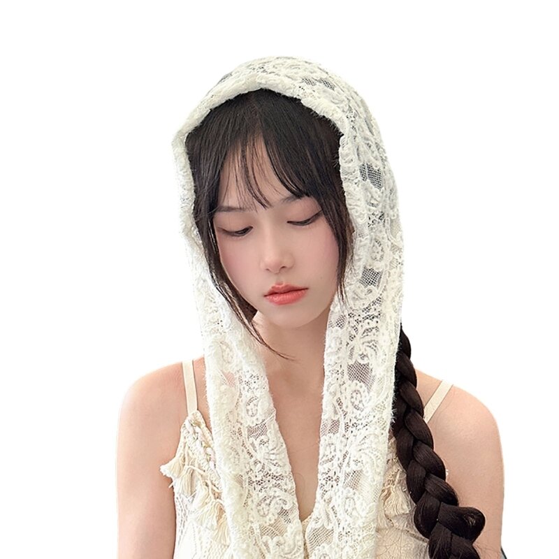 Triângulo laço cachecol faixas cabelo para mulheres menina bandanas decorações étnica bandana feminino headpiece exótico